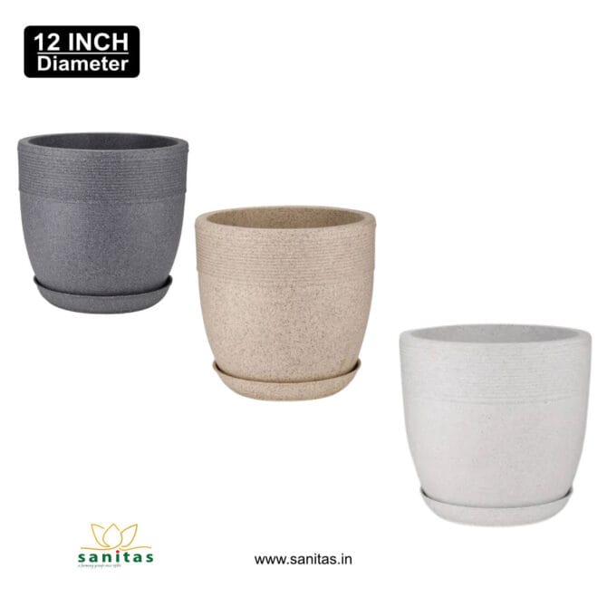 Elevate Your Garden Aesthetic with Our 17-Inch Cool Pot - Image 2