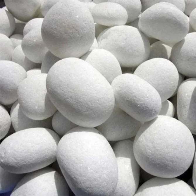 Enhance Your Decor with White Unpolished Pebbles - Image 2