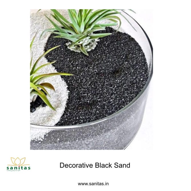 Enhance Your Space with Decorative Black Sand