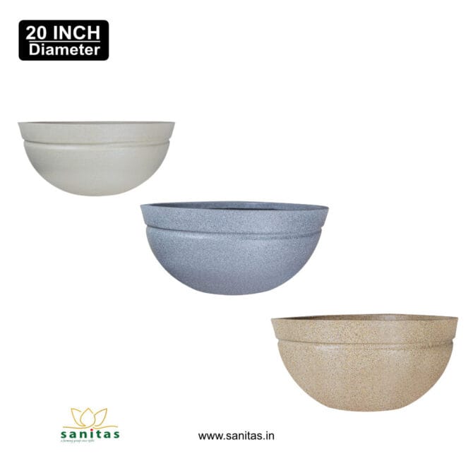 Stylish and Durable Lotus Bowl 20 Inch: A Perfect Addition to Your Space - Image 2