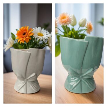Discover the Beauty of Ceramic Planters-4.5 Inch * 5.2 Inch Pot || CBC90
