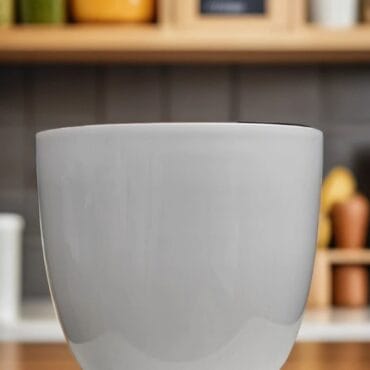 Sunny Plastic  white pot with Inner